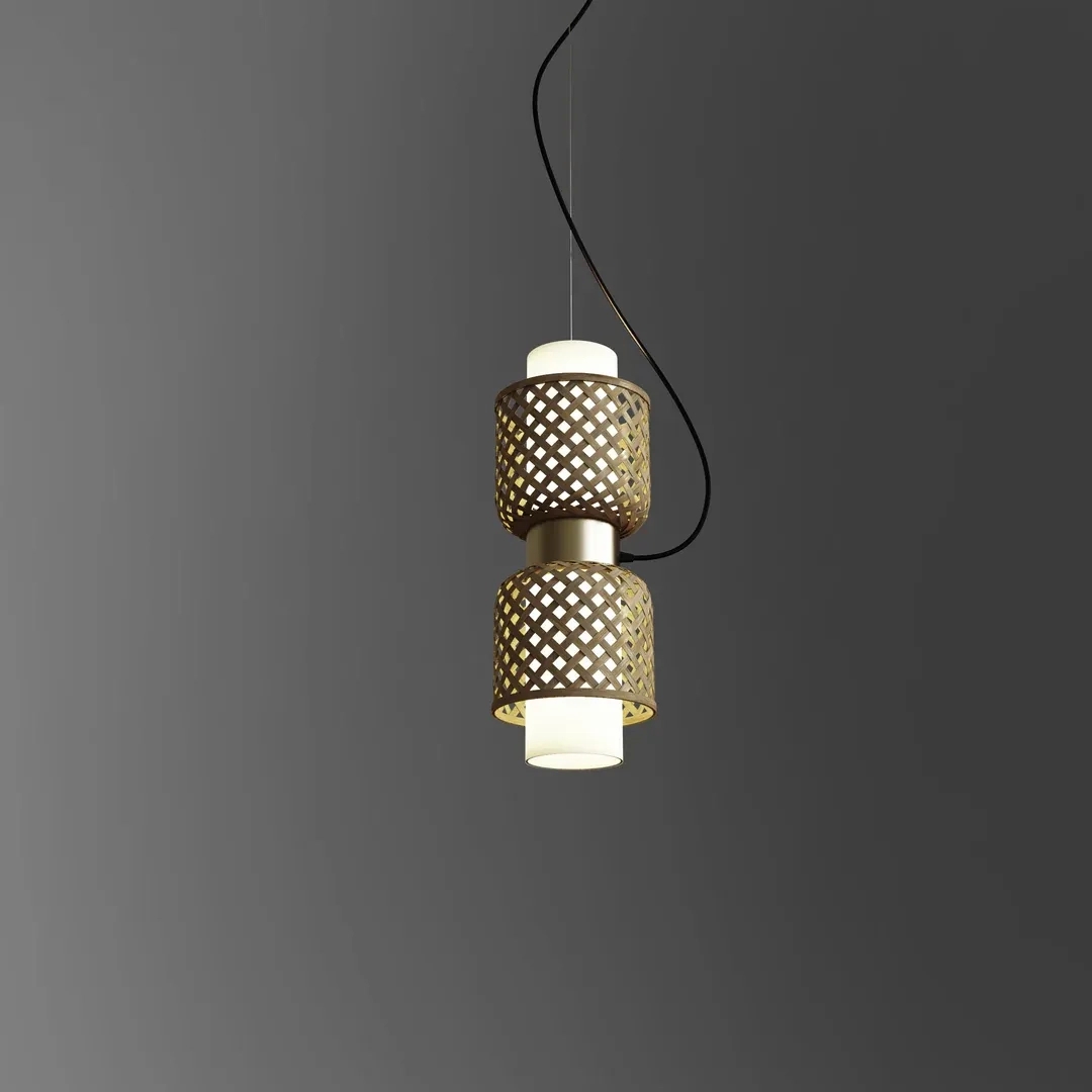 The Living Influence Metamorphosis Bamboo Pendant Lamp 1