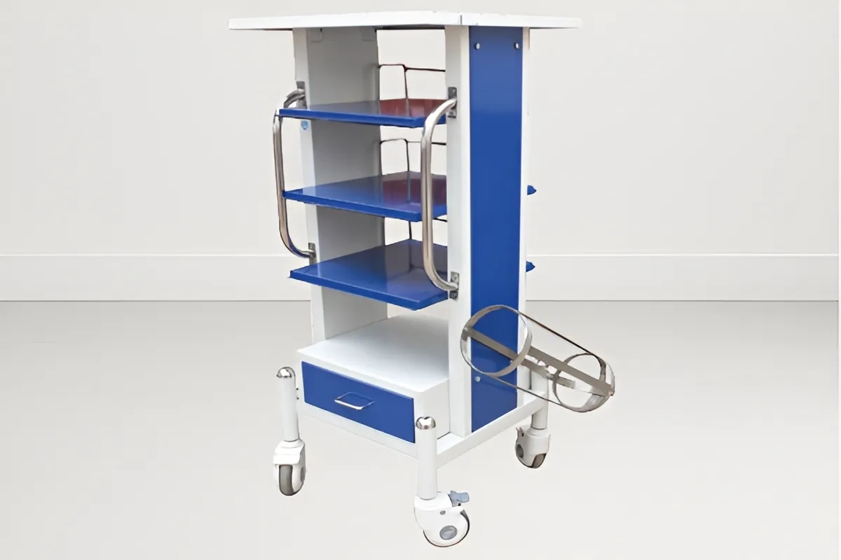 SI Surgical Hospital Laparoscopy Trolley - SIS 2015 by SI Surgical for Hospital : Colours available: WhiteSmoke, RoyalBlue