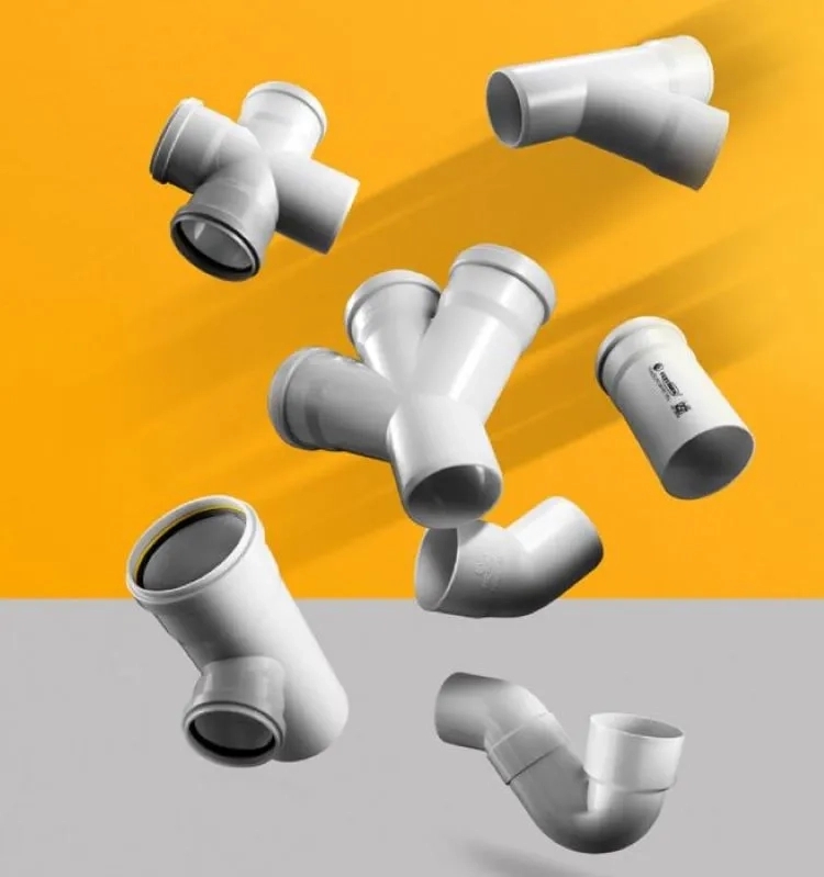 Precision Pipes Sewerage Waste & Rainwater (SWR) Pipes & Fittings by Precision Pipes for Multipurpose : Colours available: Grey 1 1