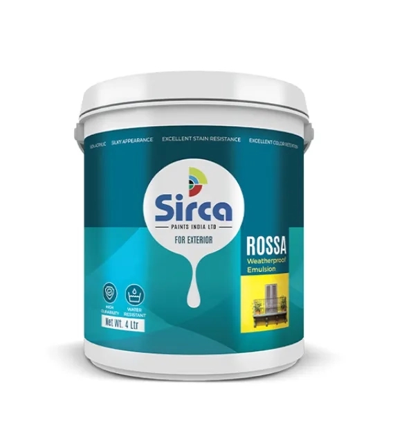 Sirca Rossa Weatherproof Emulsion Exterior by Sirca