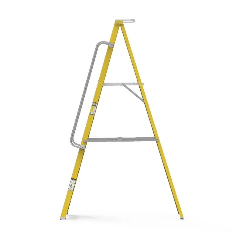 Youngman Y-Access PROPF Ladder - Platform Ladder - Size - 6\3 by Y Equipment Services : Colours available: Gold 4 4