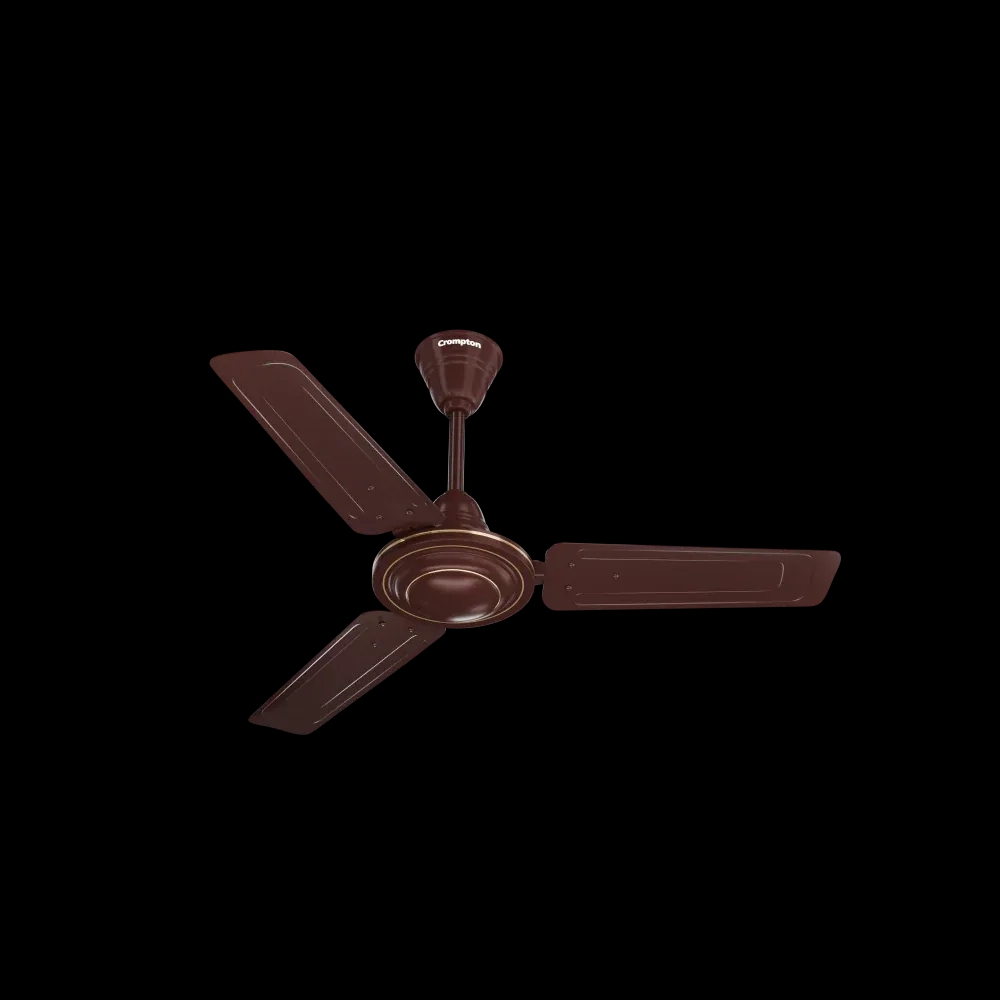 Crompton Surebreeze Brizair| Ceiling Fan - Brown by Crompton : Colours available: Brown