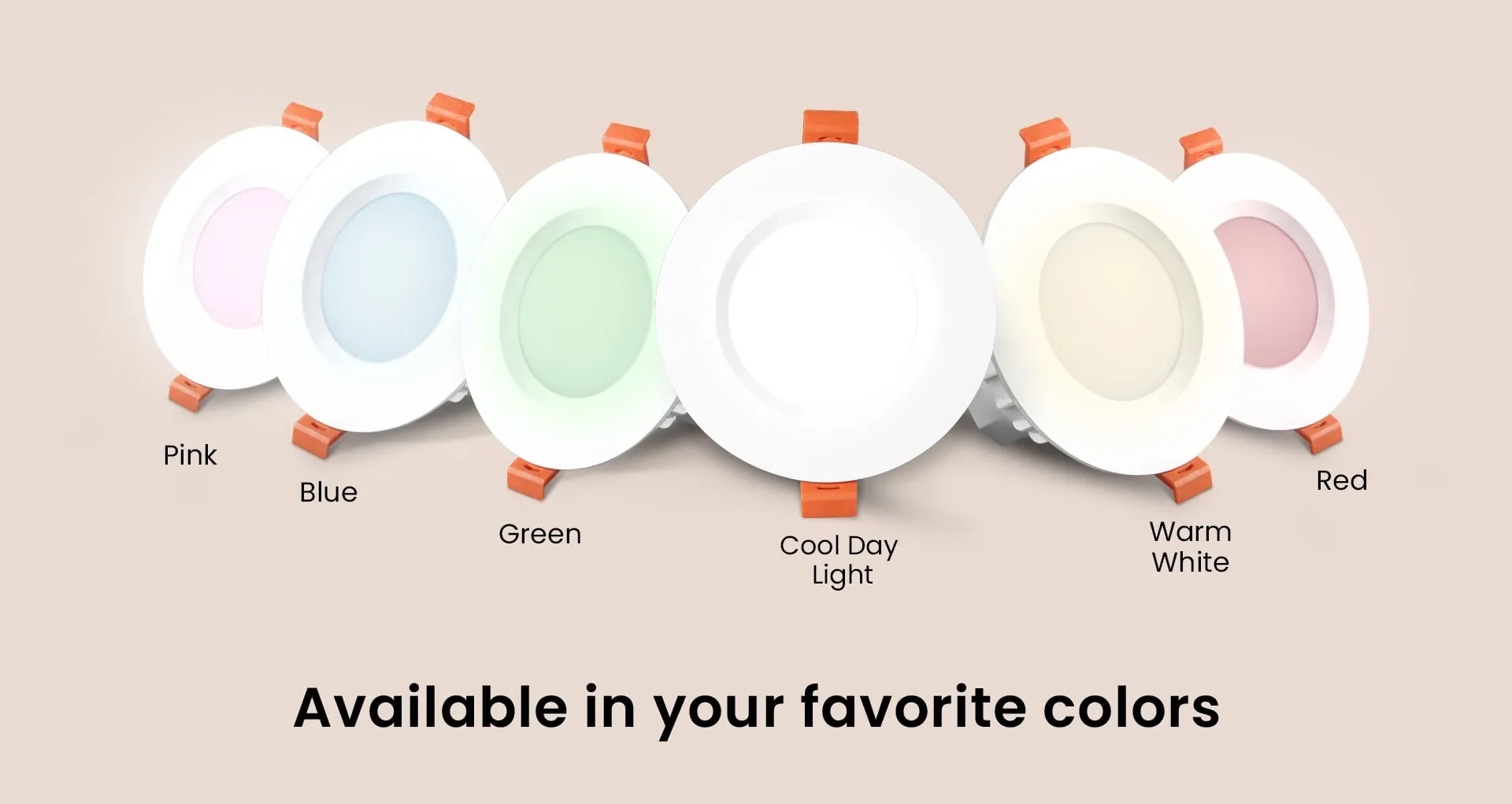 Crompton 5W Star Lord JB Round LED Downlighter by Crompton : Colours available: White 2 5