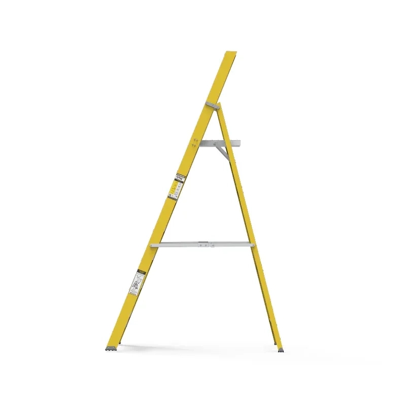 Youngman Y-Access FRP Fiberglass Swing Type - Platform Ladder 8352 by Y Equipment Services : Colours available: Yellow 2 2