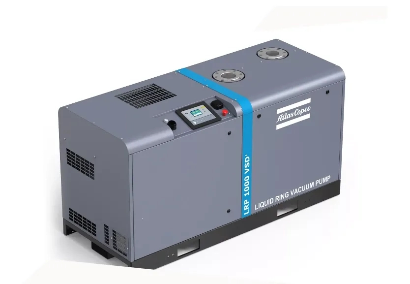 Atlas Copco Intelligent Liquid Ring Vacuum Pumps With Variable Speed Drive by Atlas Copco : Colours available: SlateGray