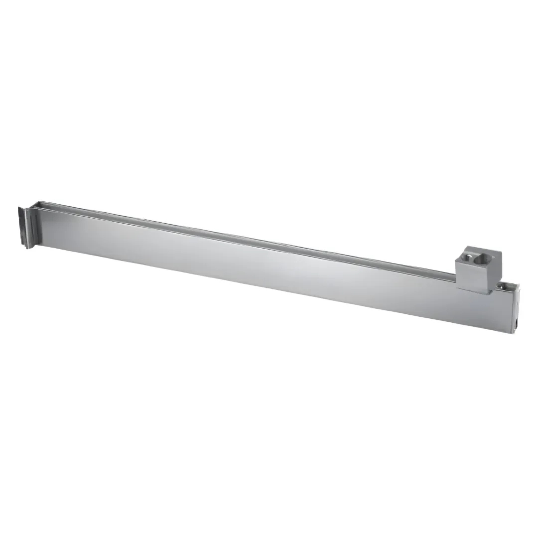 Ozone Upper Fixing Door Strip | Finish: Satin Stainless Steel by Ozone : Colours available: Silver