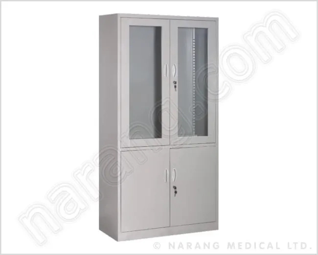Narang Medical HF2541 : Multi Function Cabinet by Narang Medical Limited : Colours available: Silver