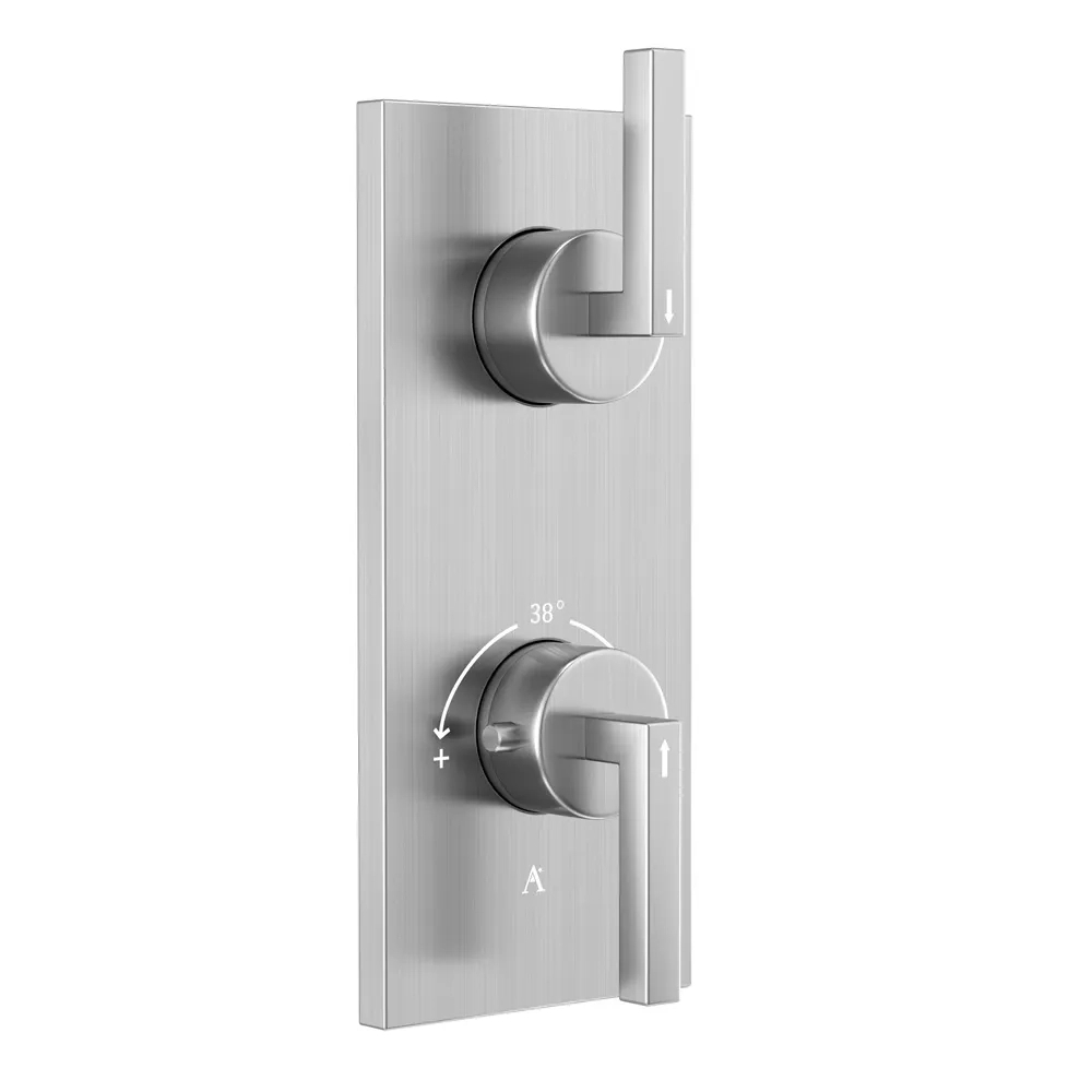 Artize Concealed Thermostat - Stainless Steel - LIN-SSF-71685N