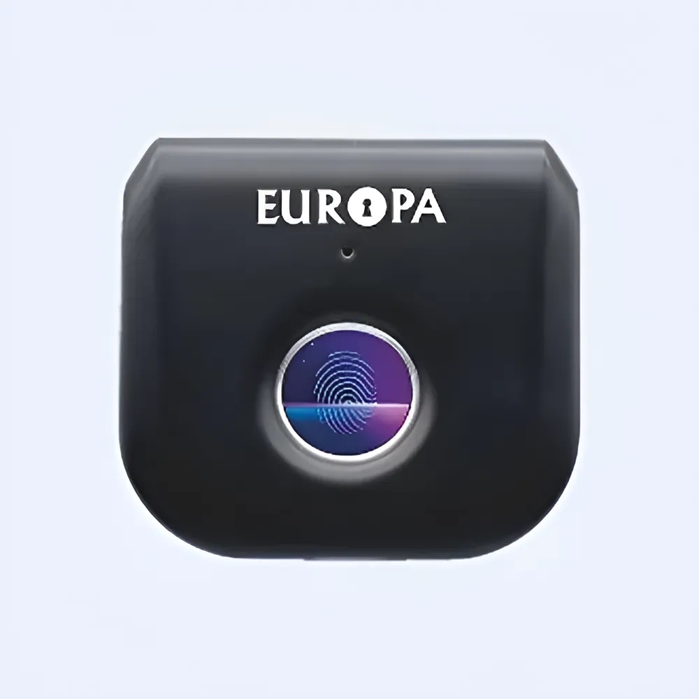 Europa FL4DA2 is Fingerprint Furniture Lock - MB by Europa for Drawer, Cabinet : Colours available: BlackMatt