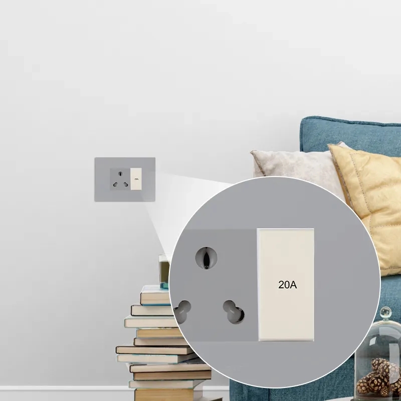 Orpat Platinum Series Switches – 20A 1 Way Switch – OPSH – 7047 – White (Pack of 20) by Orpat : Colours available: White