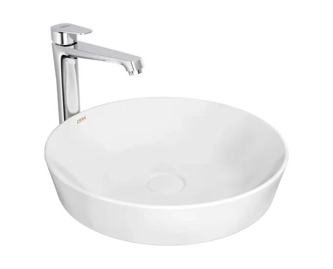 Cera Chiara Countertop Washbasin - S2020195 by Cera : Colours available: White