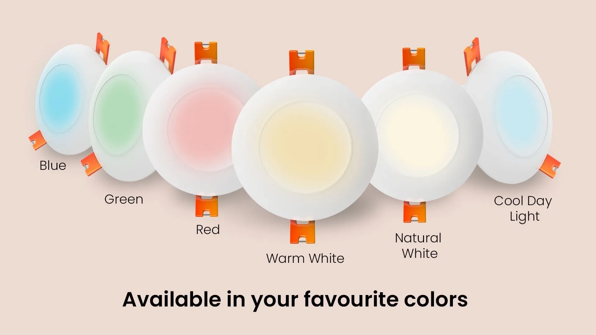 Crompton 15W Star Deepglaze Round LED Downlighter by Crompton : Colours available: White 6 6