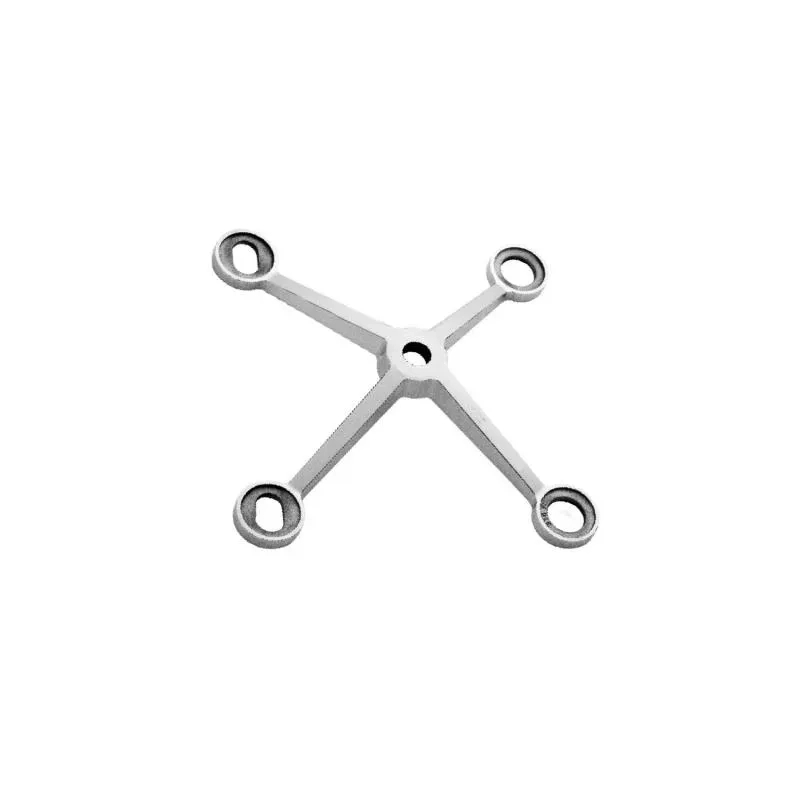 Ozone 4 Way Spider | Finish: Polished Stainless Steel by Ozone : Colours available: Silver