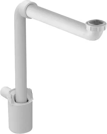 Duravit Universal Space Saving Siphon - 0050760000 by Duravit : Colours available: White