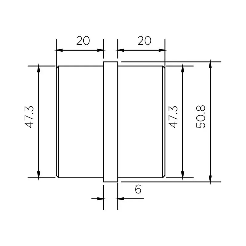 Ozone Handrail Connector - OZRAC-JO-50A SSS by Ozone : Colours available: Silver 3 1