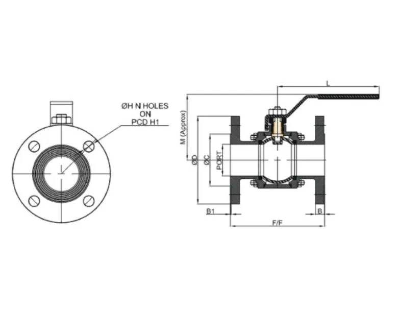 Stanvalves Handle Operated Ball Valve by Stanvalves : Colours available: Silver 3 3