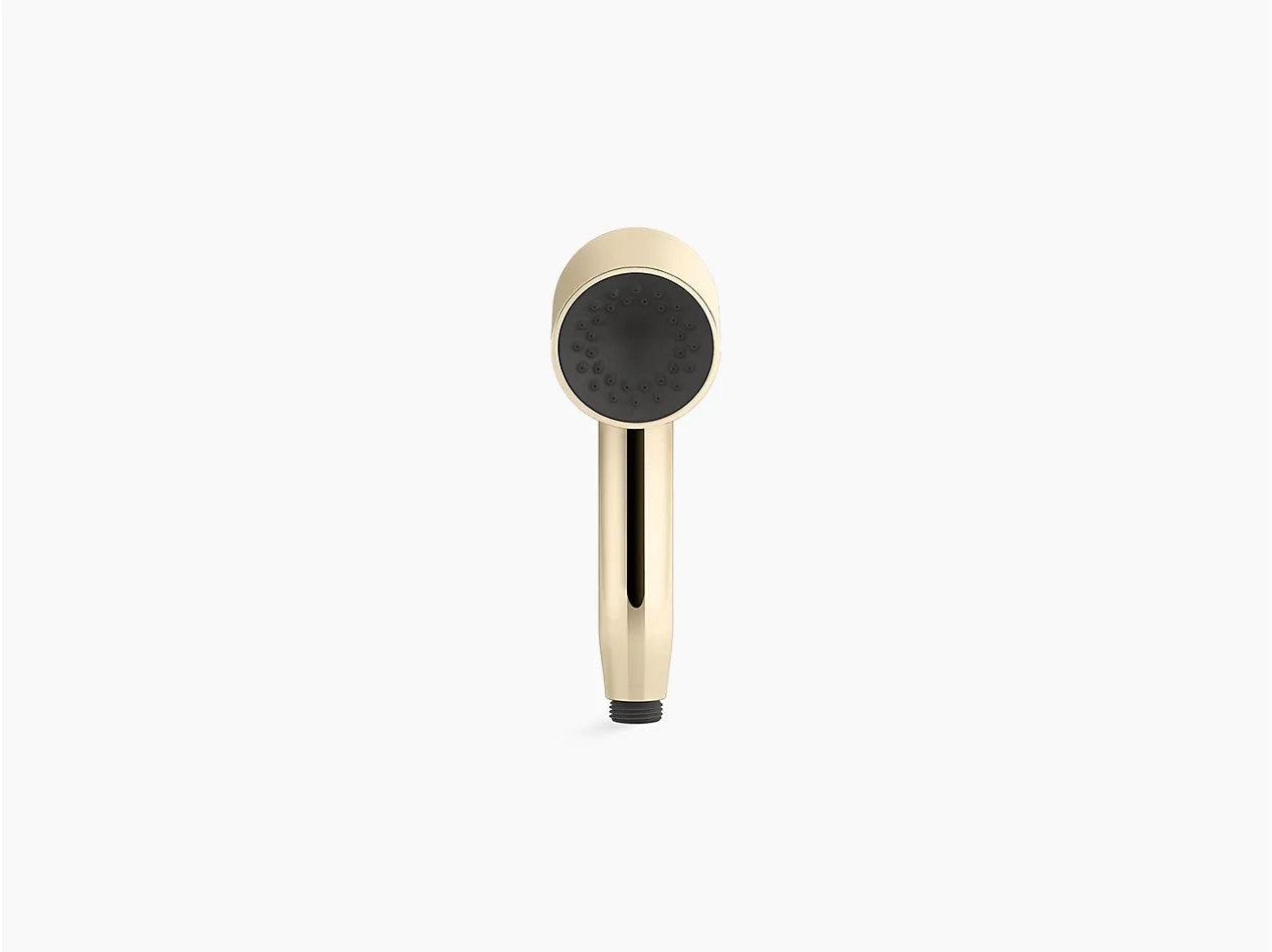 Kohler Statement Iconic Single-Function Handshower 6.6 LPM - Vibrant French Gold by Kohler : Colours available: Gold 7 1