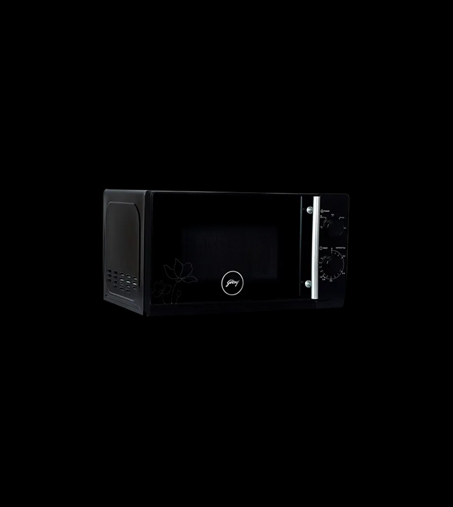 Godrej Solo 20 Litre Black Microwave Oven - GMX 20 SA2 BLM by Godrej Enterprises : Colours available: Black 10 3