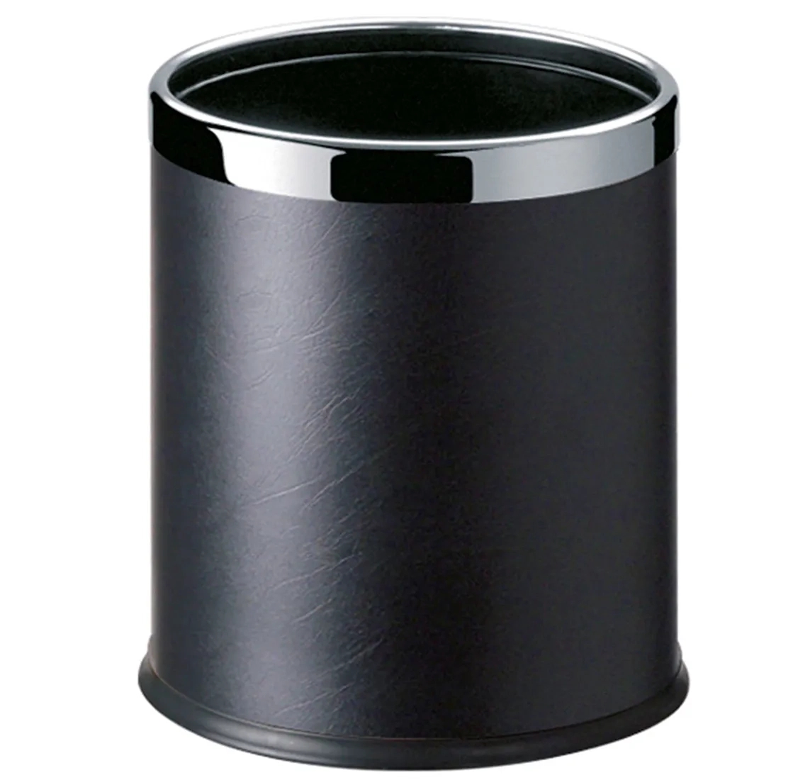 Dolphy Round Room Dustbin With Open Top DWBN0003-BL by Dolphy for Hotel, Resort : Colours available: Black