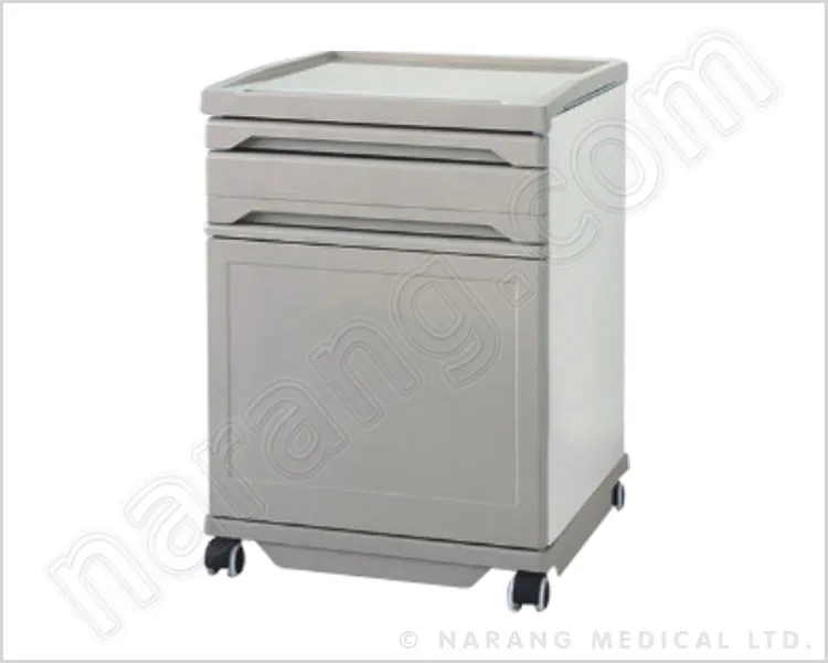 Narang Medical HF1945 : Bedside Cabinet by Narang Medical Limited : Colours available: WhiteSmoke