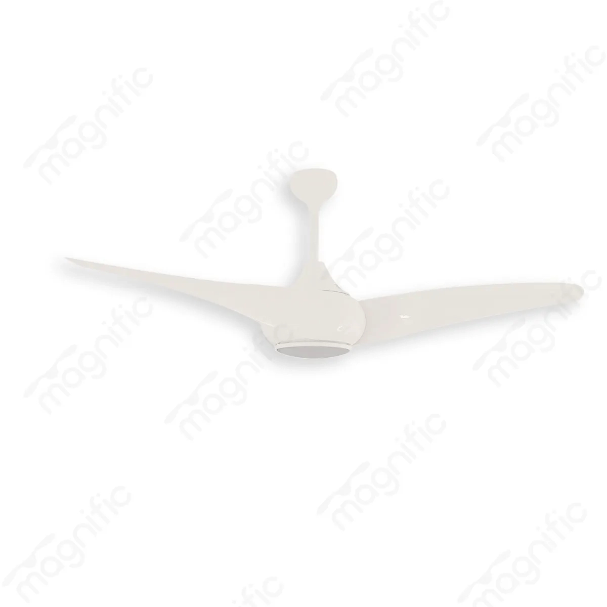 Magnific Windmill – 50″ Modern Ceiling Fan with LED Light | Remote Control - White by Magnific : Colours available: White 4 1