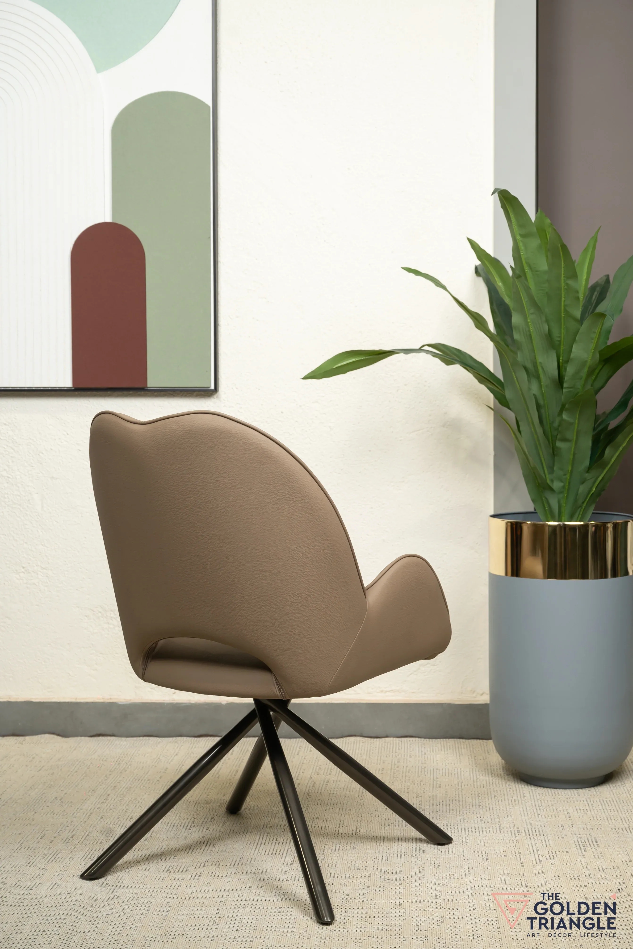 The Golden Triangle Seraphina 180° Dining Chair 3