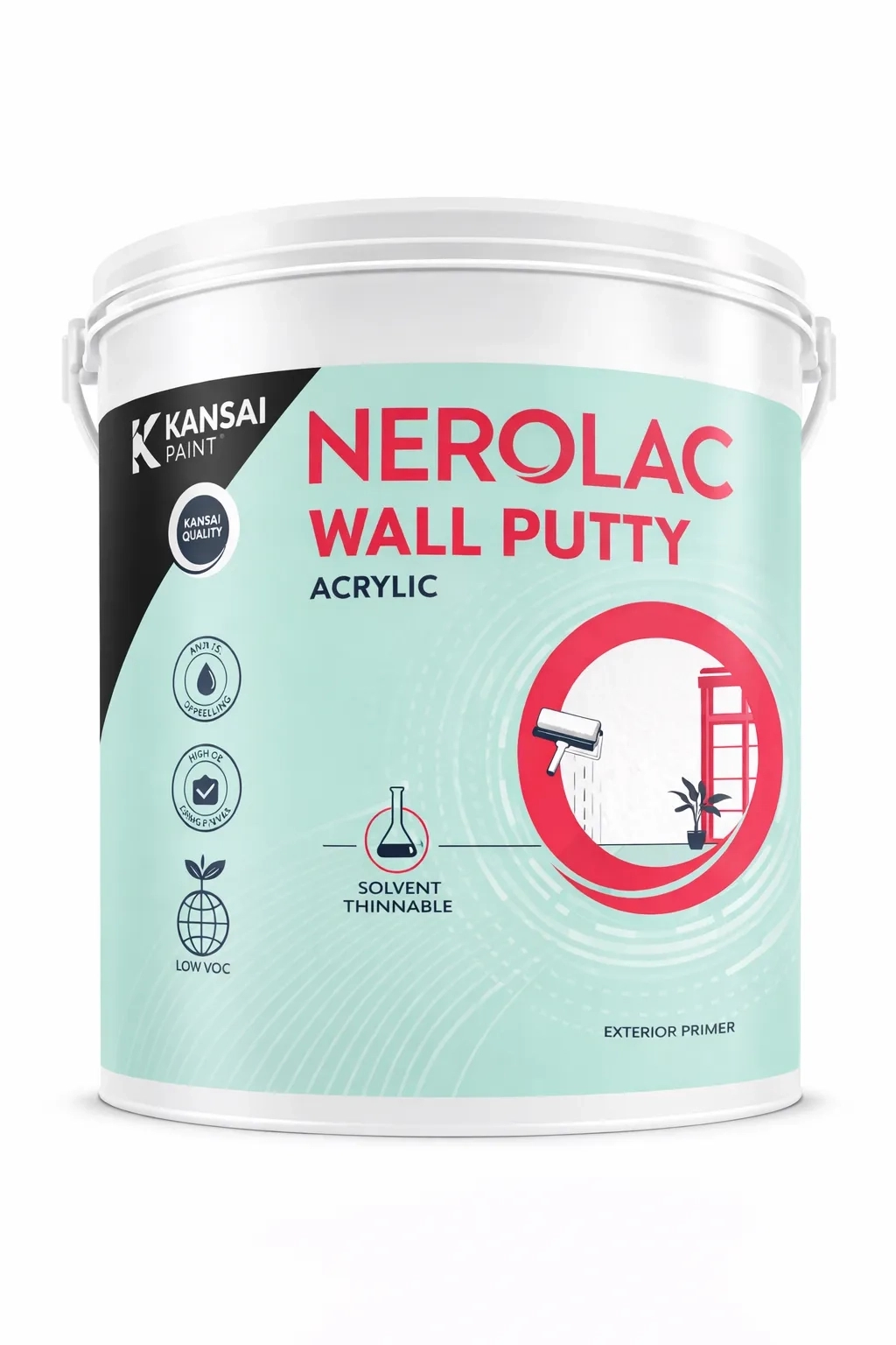 Nerolac Wall Putty Acrylic by Nerolac