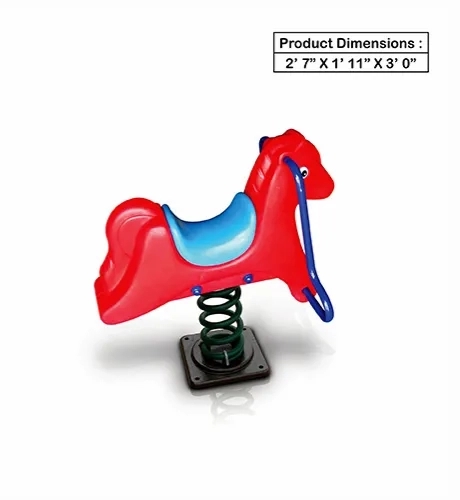 Ok Play Horse Rider Spring Rocker by OK Play for Outdoor, Indoor : Colours available: Red 2 2