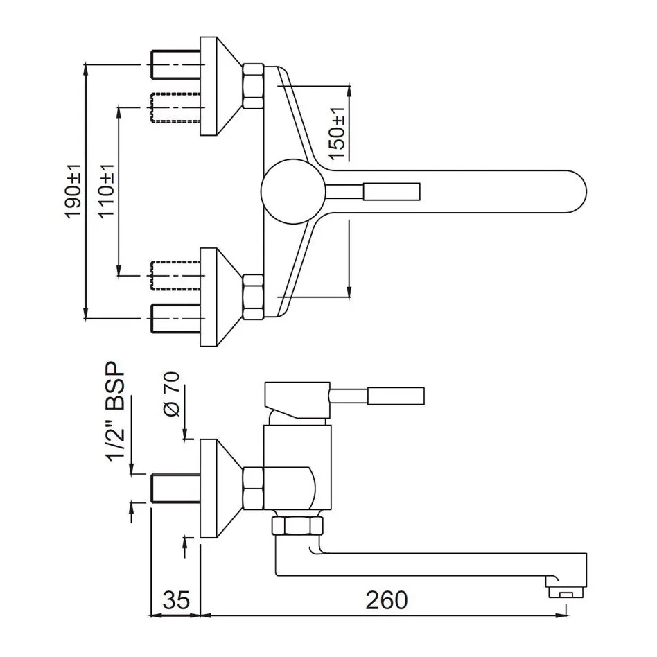 Jaquar Single Lever Sink Mixer - SOL-CHR-6163 by Jaquar : Colours available: Chrome 1 1