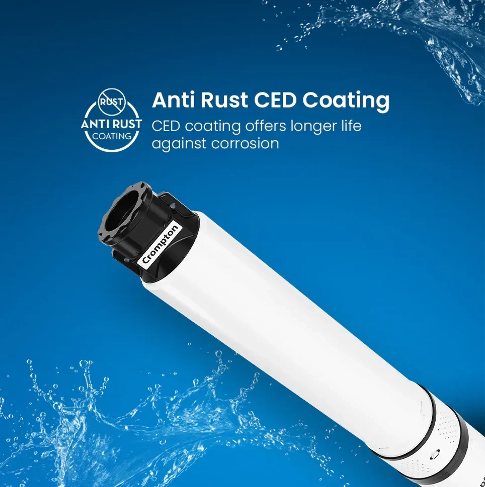 Crompton 4VO 1/7-BUE - U4S - 4 inch Oil filled Borewell Submersibles Pump 1 HP by Crompton 2 2