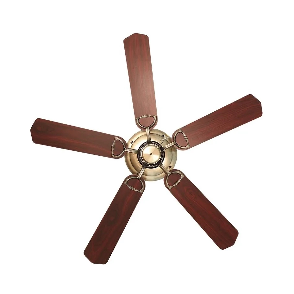Fanzart Classic Reversible Dual Colour Bladed Fan with Pull Chain by Fanzart : Colours available: Brown 4 5