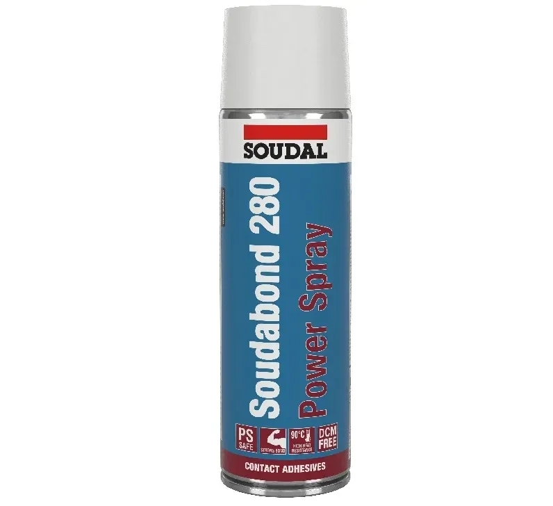 Soudabond 280 Power Spray Adhesives by Soudal : Colours available: SteelBlue