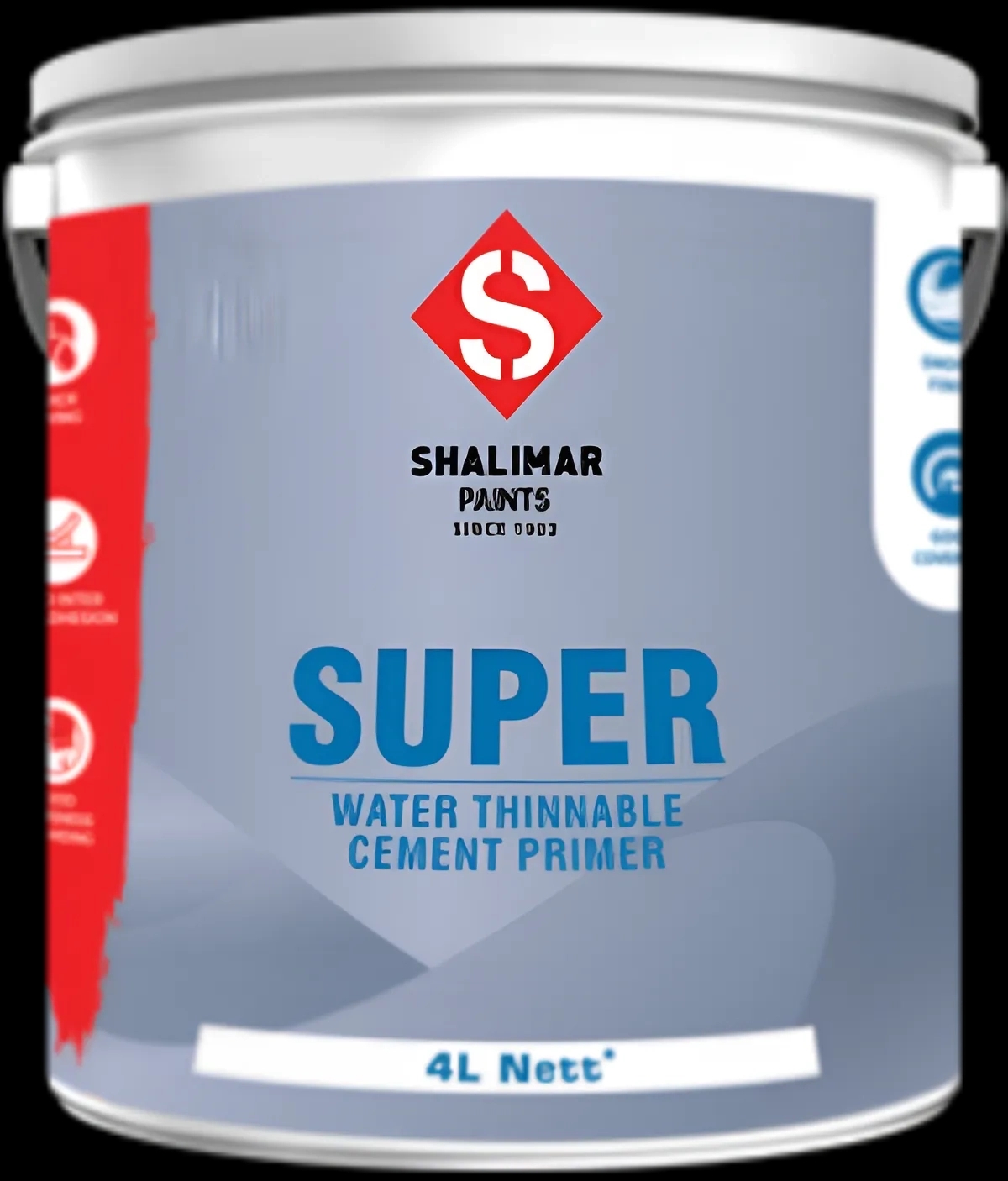 Shalimar Paints Water Thinnable Cement Primer by Shalimar Paints
