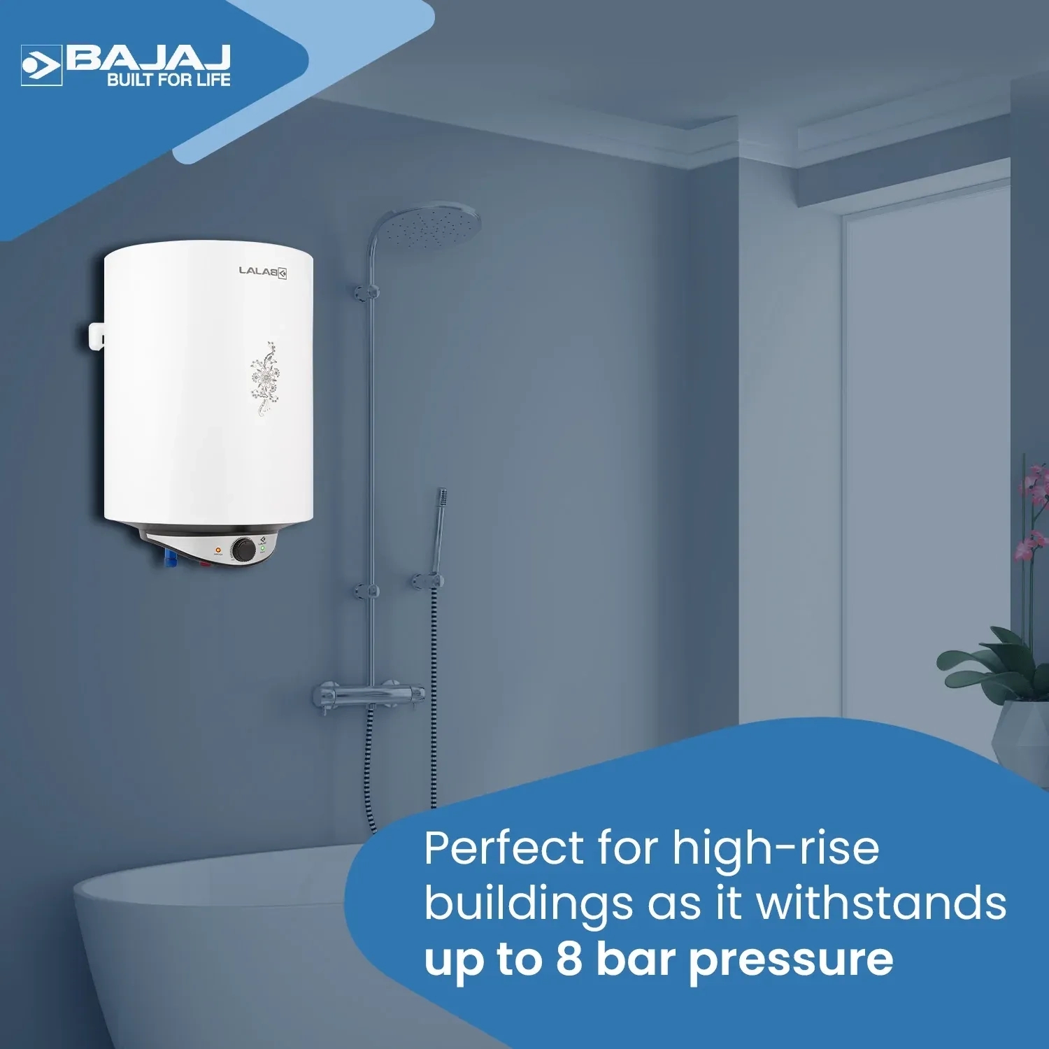 Bajaj Edrea - Water Heater 25L by Bajaj : Colours available: White 10 5