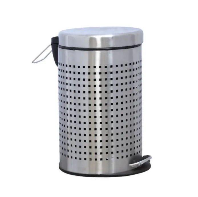 Carvel Medical System Dustbin C-6503 by Carevel : Colours available: Silver