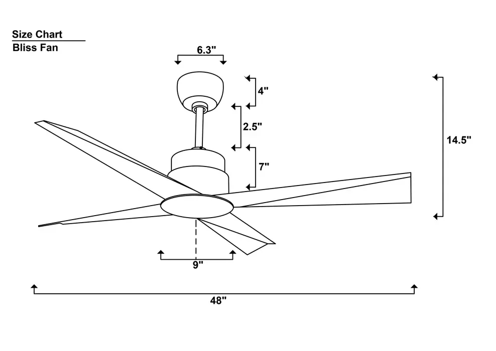TheFanStudio Bliss Ceiling Fan by The Fan Studio : Colours available: Brown 2 4