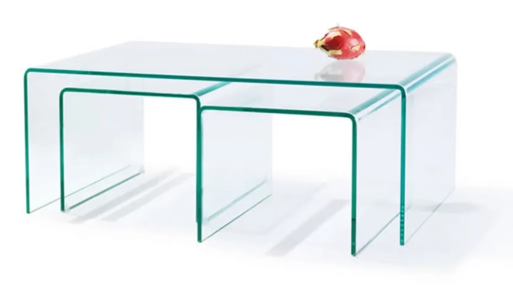 Neelkamal Tuff Toughened Bend Glass by Neelkamal Tuff : Colours available: LightCyan 5 1