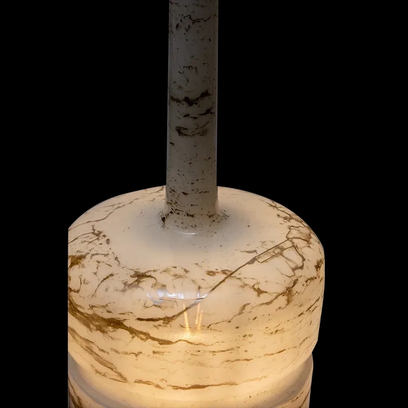 The Living Influence Carrara Marble Hanging lamp 5