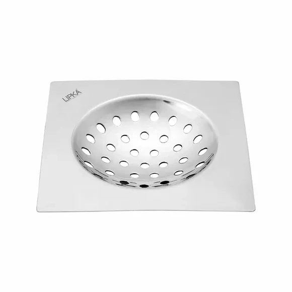 Lipka UNO Square Flat Cut Floor Drain (6 x 6 Inches)