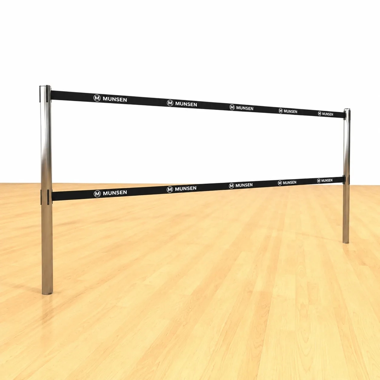 Q-Manager Double Belt Post - Floor Mount by Q-Manager