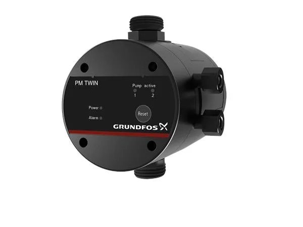Grundfos PM Twin Water Pressure Booster by Grundfos : Colours available: Black