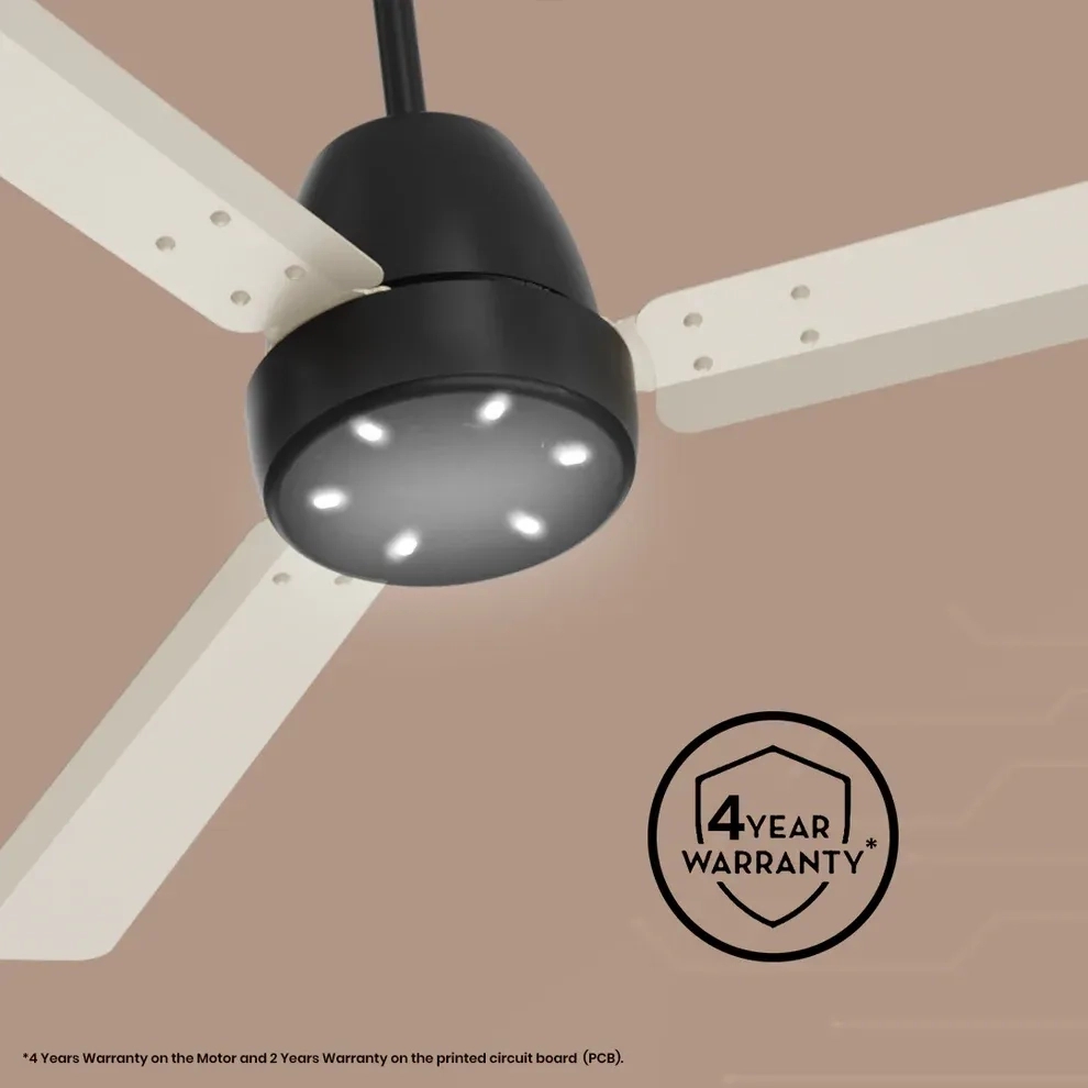 Crompton Energion NITEO BLDC Ceiling Fan - Ivory Black by Crompton : Colours available: Ivory 15 8