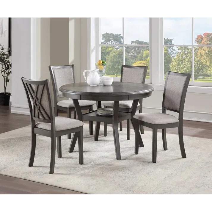 GKW Dining Set : 4 - Person Round Dining Set by Studio GKW 10 8