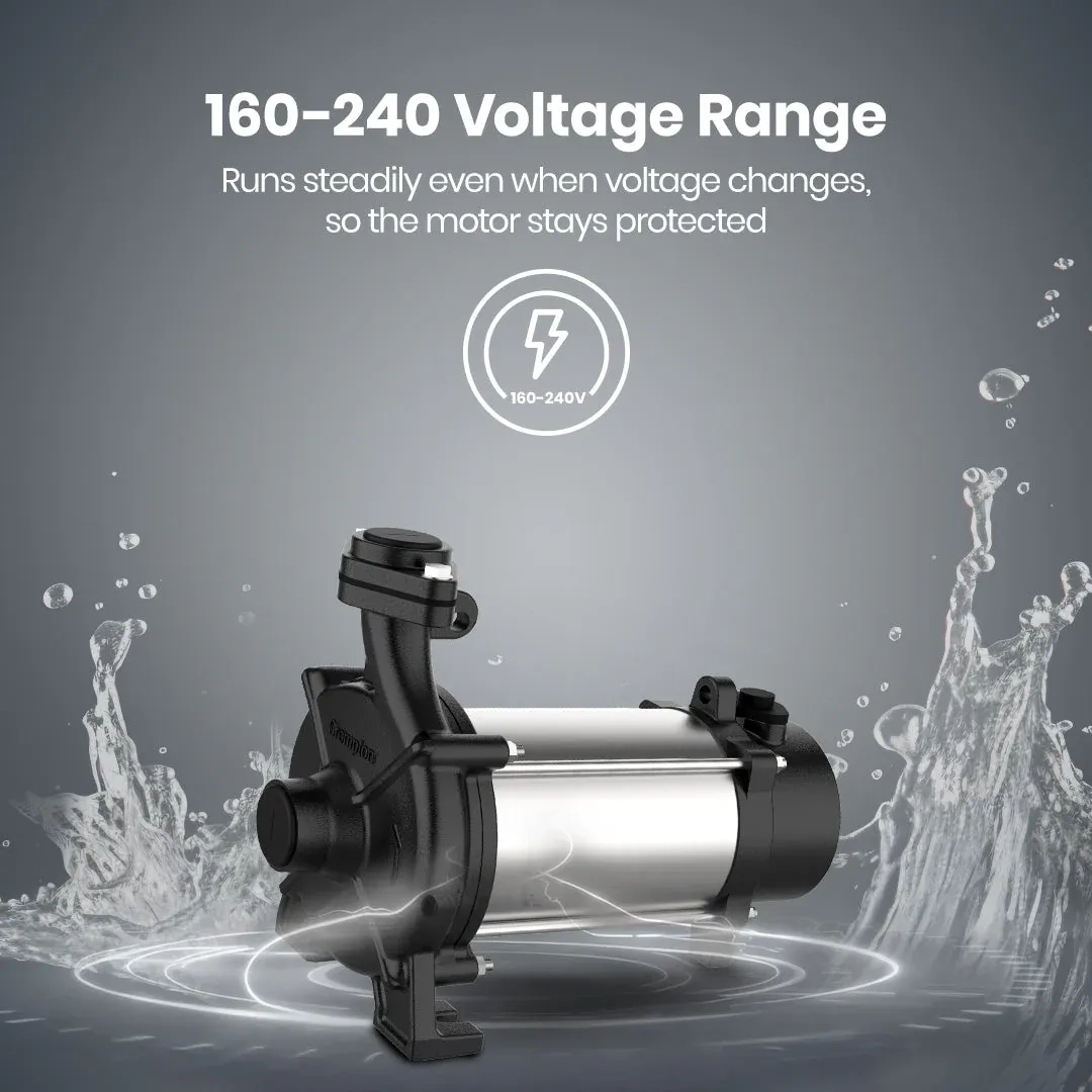 Crompton OWE052(1PH)C-21 - Openwell Submersible Pump - Agricultural Pump by Crompton : Colours available: Black, Silver 1 3