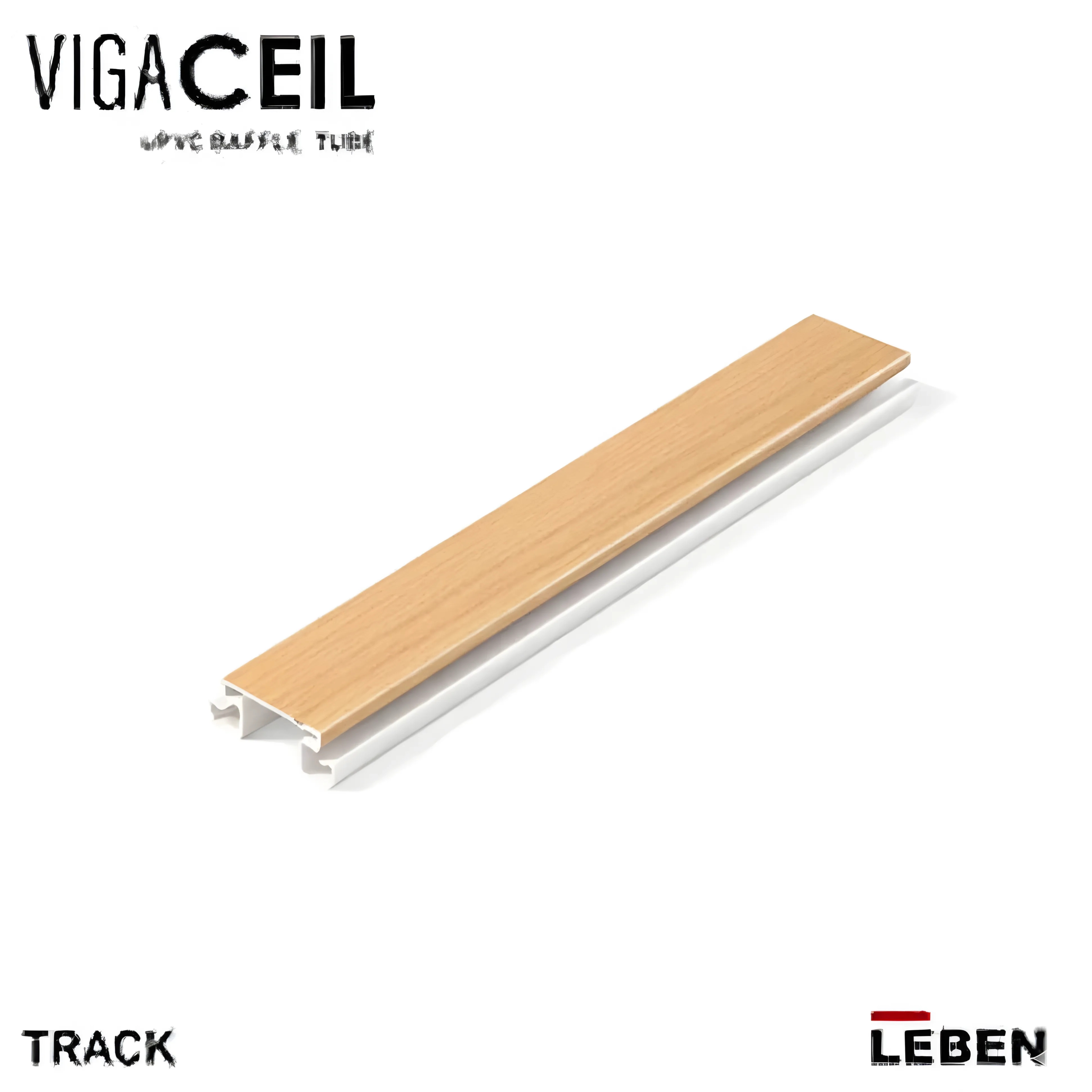 Leben VigaCEIL-Baffle-Track by Leben for Walls, Interior : Colours available: Tan 1 1