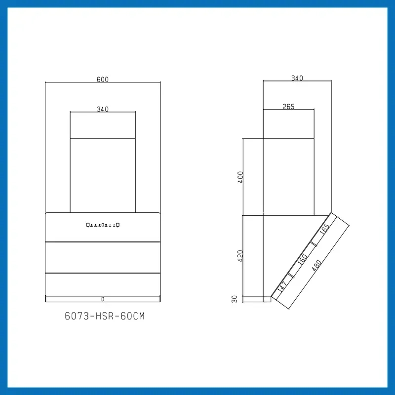 Glen Auto Clean Matt Glass Chimney Filter-less with Heat Sensor, BLDC Motor 1600 m³/h - 60/75/90cm (CH6073HSRMGAC) 7