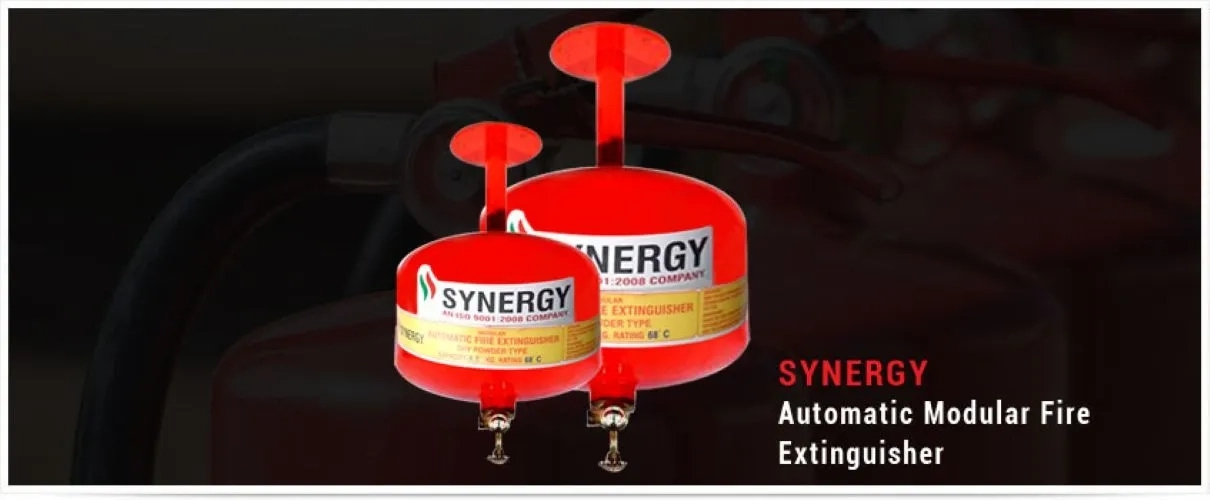 Swastik Synergy Engineering Automatic Modular Fire Extinguisher by Swastik Synergy