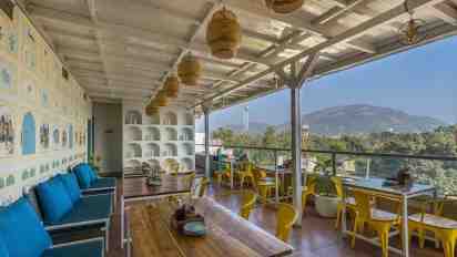 Rooftop Restaurant of Zostel Bundi