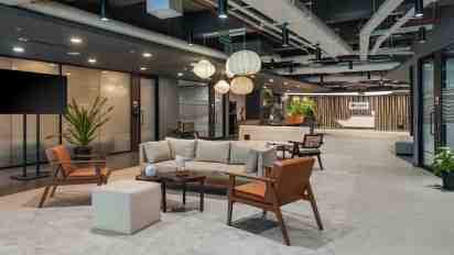 Office Lounge in Legato Health Technologies office