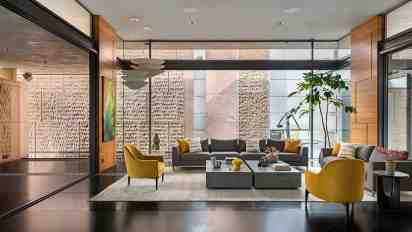 Living Room in House Of Textures